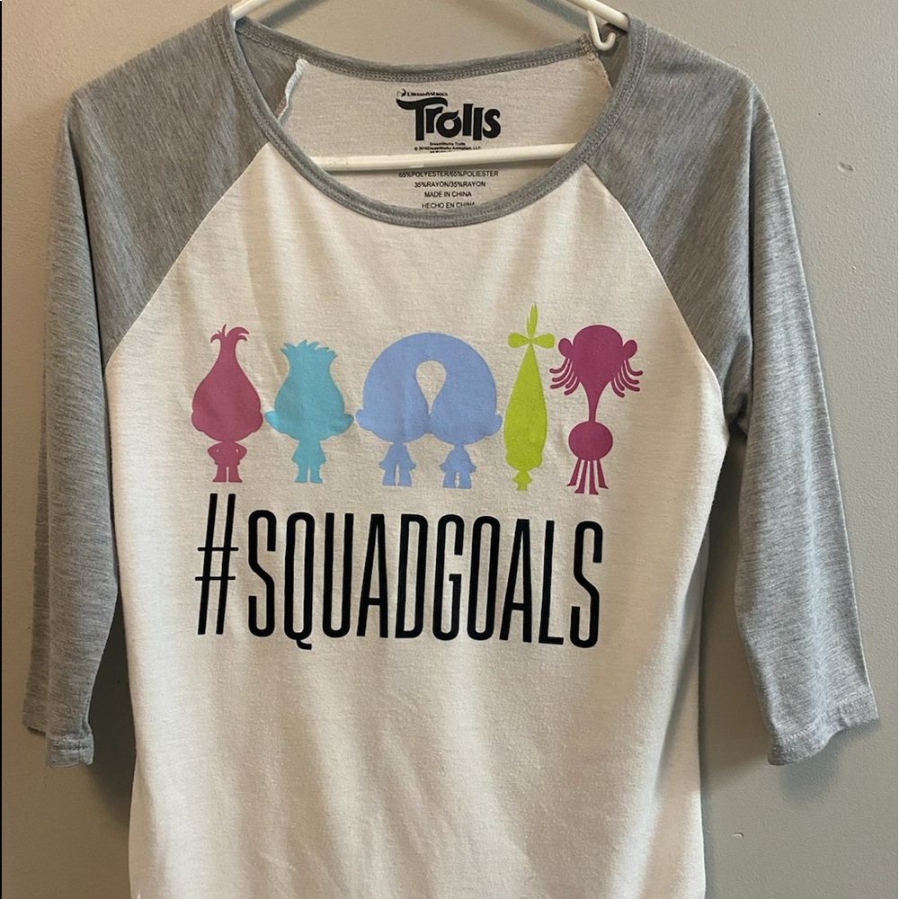 Trolls Woman Size Medium Size Long Sleeve